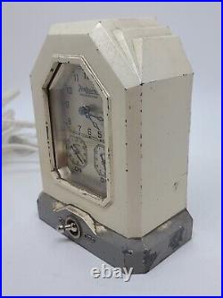 Antique Working 1920 HOTPOINT Range Timer Radio Appliance Timer Clock LUX Mvmt