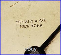 Antique Working 1920's TIFFANY & CO. Art Deco Banjo Regulator Wall Clock CHELSEA