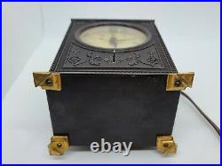 Antique Working 1930's TELECHRON Autolarm Model 7B01 Deco Bakelite Alarm Clock