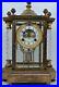 Antique Working 19th C. WATERBURY’Orne’ Open Escapement Crystal Regulator Clock