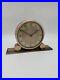 Art Deco 1930s Bedford Pink Polished Copper Mantle Clock