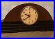 Art Deco 1940s Mantel Clock, GE Candlelight. Works