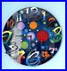 Art Deco Acrylic Wall Clock /Mirrored Acrylic Art/Raised Numbers-23 Diameter