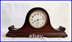 Art Deco Antique Small Mantel Clock Duverdrey & Bloquel France