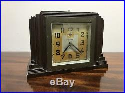 Art Deco Bakelite Clock. Working Order. Offers