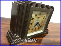 Art Deco Bakelite Clock. Working Order. Offers