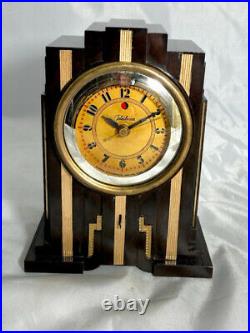 Art Deco Bakelite Telechron Clock