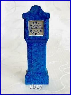 Art Deco Bourjois Evening In Paris Perfume Scent Bottle Grandfather Clock