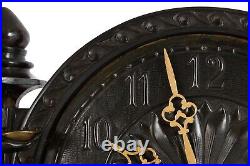 Art Deco Bronze Mantel Clock by Anton Grath, Austria, c. 1925 ex. Sothebys