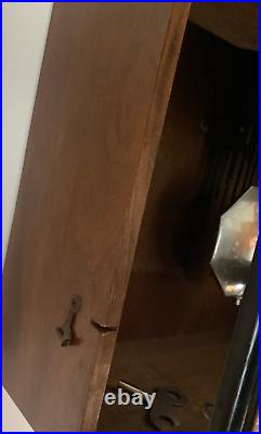 Art Deco Carillon Romanet Morbier Veritable West Minister Pendulum Wall Clock