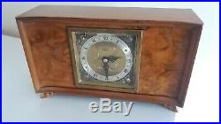 Art Deco Elliott Of London Quality Mantle Clock. Retailed By Rowell Of Oxford