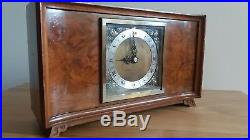 Art Deco Elliott Of London Quality Mantle Clock. Retailed By Rowell Of Oxford