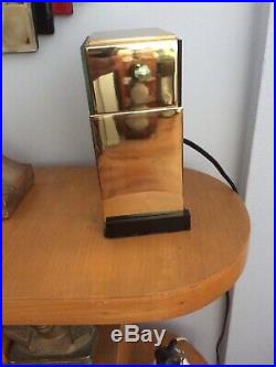 Art Deco Frankel Clock 1928. 6x8. Reconditioned Brass. Great condition