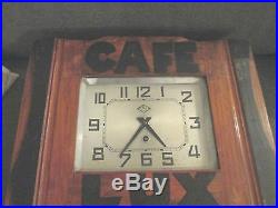 Art Deco French Cafe Clock