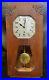 Art Deco French Walnut Wall Clock