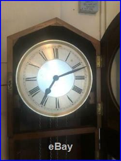 Art Deco Grandmother Clock Oak 1920s
