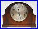 Art Deco Haller Oak Westminster, Whittington Chiming Mantle Clock