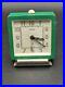 Art Deco Jaeger LeCoultre Travelling Alarm Clock In Lime Green
