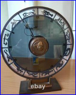 Art Deco Kienzle Zodiac Mantel Mystery clock, 1935