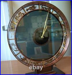 Art Deco Kienzle Zodiac Mantel Mystery clock, 1935