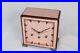 Art Deco Rose Pink Glass Clock Westminster Chime 1920’s