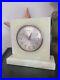 Art Deco Sessions Marble Mantle Clock Plug In Electric Works Great 1930s Patent