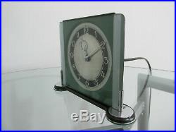 Art Deco Smiths Electric Mantel Clock 1930s Working