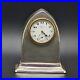 Art Deco Solid Silver Desk Clock Birmingham 1919