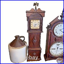 Art Deco Style Bugle Boy 8 Day Ingraham Tower Clock