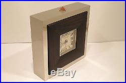 Art Deco Swiss Cartier #2747 Quartz Mantel Alarm Clock