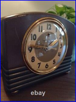 Art Deco THE THRILL GE Telechron 3H162 Table Desk Mantle Clock REFURBISHED