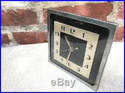 Art Deco Telechron General Electric Debutante Clock Model AB-4F52 John Rainbault