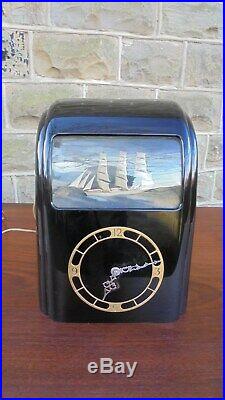 Art Deco Vitascope Automaton Clock