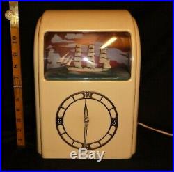 Art Deco Vitascope Electric Clock C1942