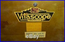 Art Deco Vitascope Electric Clock C1942