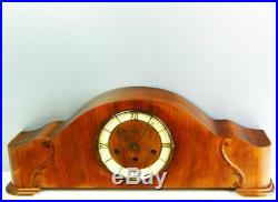Art Deco Westminster Chiming Mantel Clock From Girod France