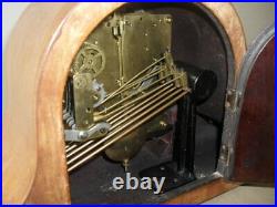 Art Deco mantle clock with Westminster chime