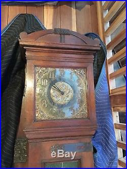Art deco antique grandfather clock
