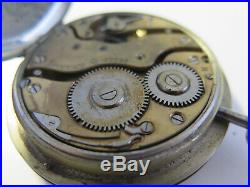 Asprey 8 Day Art Deco Calotte Portfolio Travel Clock Watch Working 66mm