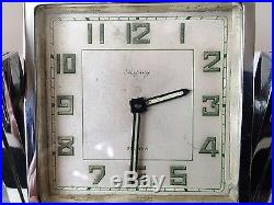 Asprey Art Deco Desk Clock 11 Jewell Swiss Movement Stunning And Rare Piece