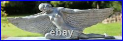 BEAUTIFUL GABRIAL GAY Cie of GRENOBLE FRANCE MARBLE ART DECO CLOCK