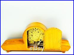 Beautiful Later Art Deco Westminster Chiming Mantel Clock From Schatz