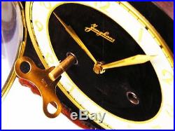 Beautiful Pure Art Deco Junghans Chiming Mantel Clock With Pendulum