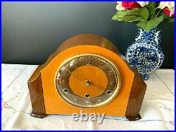 Beautiful Bentima/Perivale (1936-40) Westminster Chiming Mantle Clock, Fully res