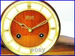 Beautiful Later Art Deco Chiming Mantel Clock Hermle From 50 ´s
