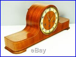 Beautiful Later Art Deco Westminster Chiming Mantel Clock From Junghans