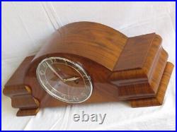 Beautiful Mantel Art Deco Gustav Becker Clock
