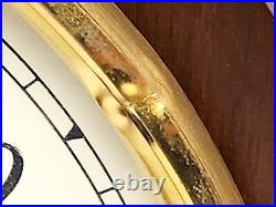 Bulova B1814 Wood Mantle Clock Westminster Chime Windup German 340-020 Movement