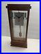 Bulova B1839 Willits Frank Lloyd Wright 16 Mantel Pendulum Clock, Walnut Finish