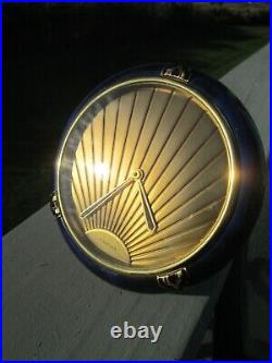 CARTIER Art Deco Lapis Quartz Clock, clean, complete, accurate